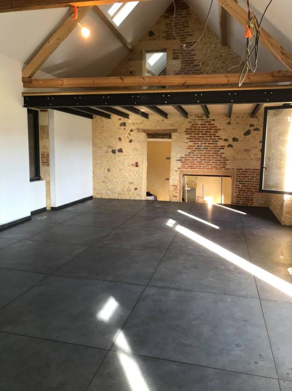 carrelage grande dalles