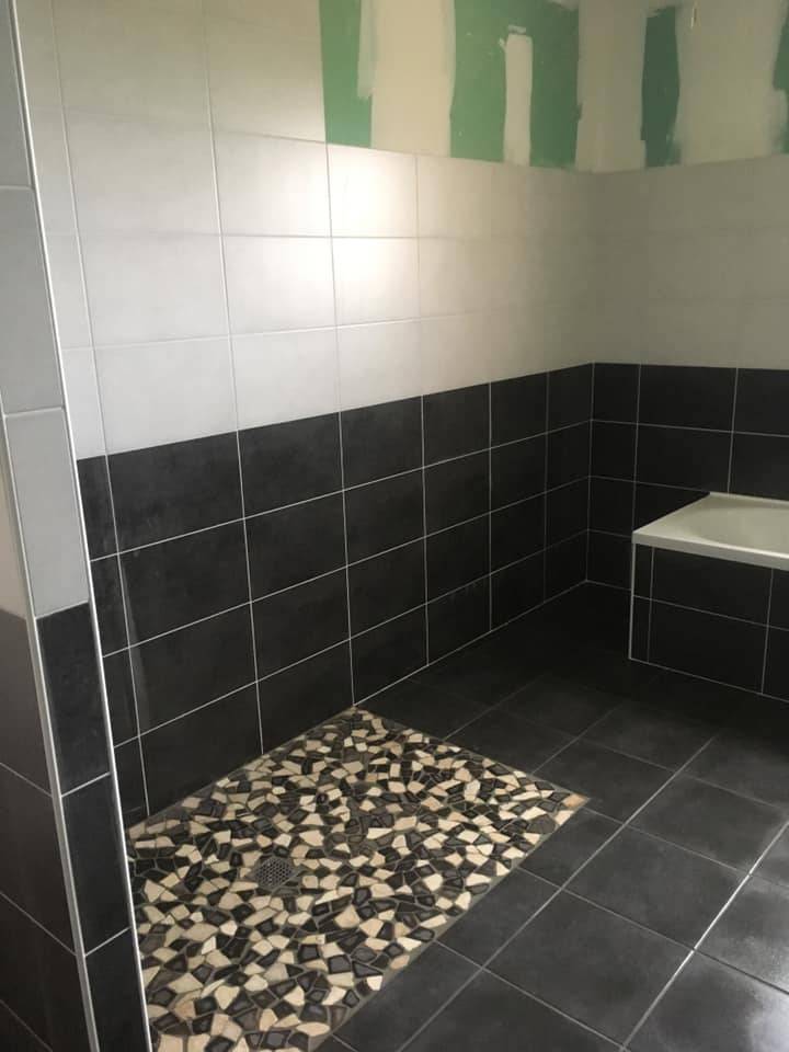 Douche à l'italienne